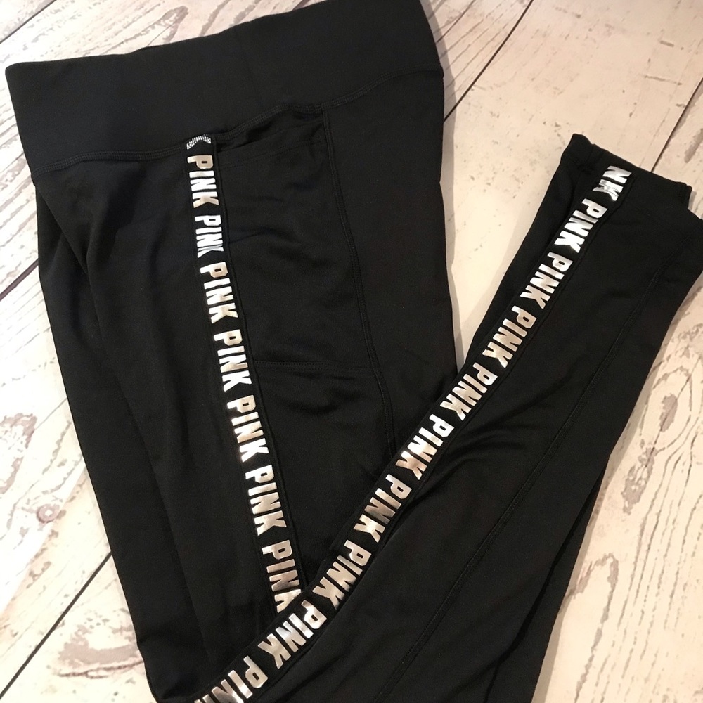 VS PINK Cozy Fleece Lined Leggings